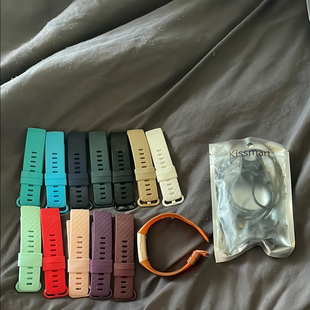 Fitbit Charge 3 Fitness Activity Watch Bands Set